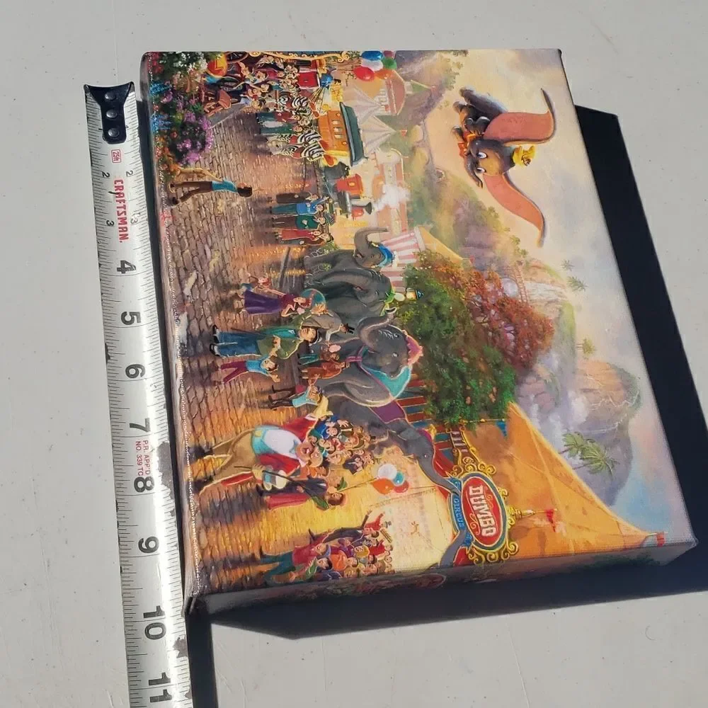 Authentic Dumbo Thomas Kinkade Painting
